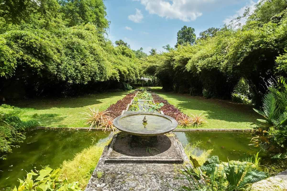 Brief Garden near Bentota, a short drive inland from Aavya Cove Villas