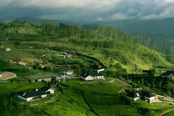 luxury bungalow in a tea estate